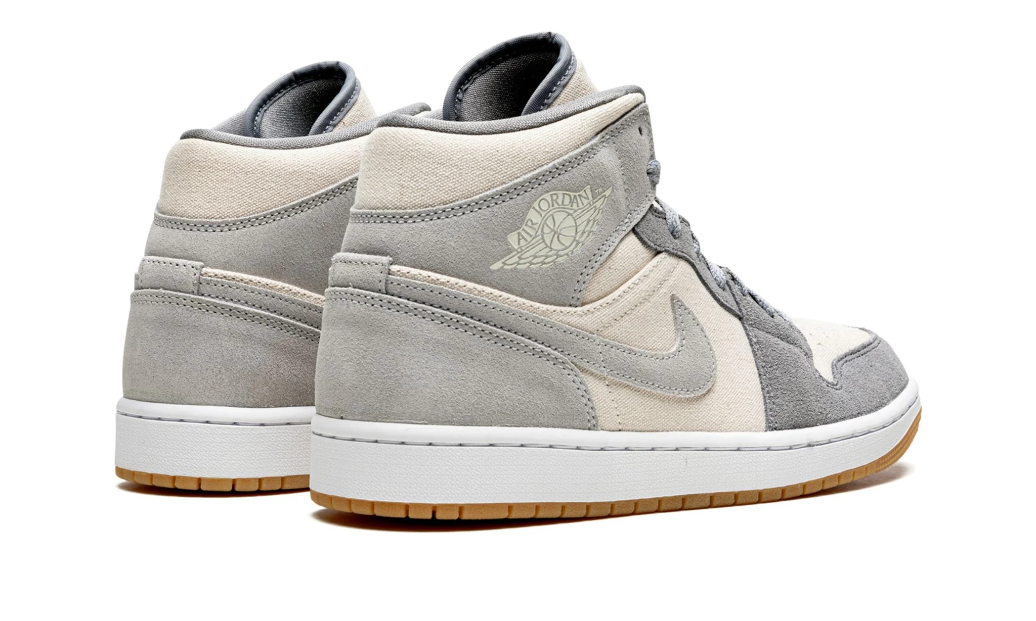 Jordan 1 Mid SE Coconut Milk Particle Grey - Image 3