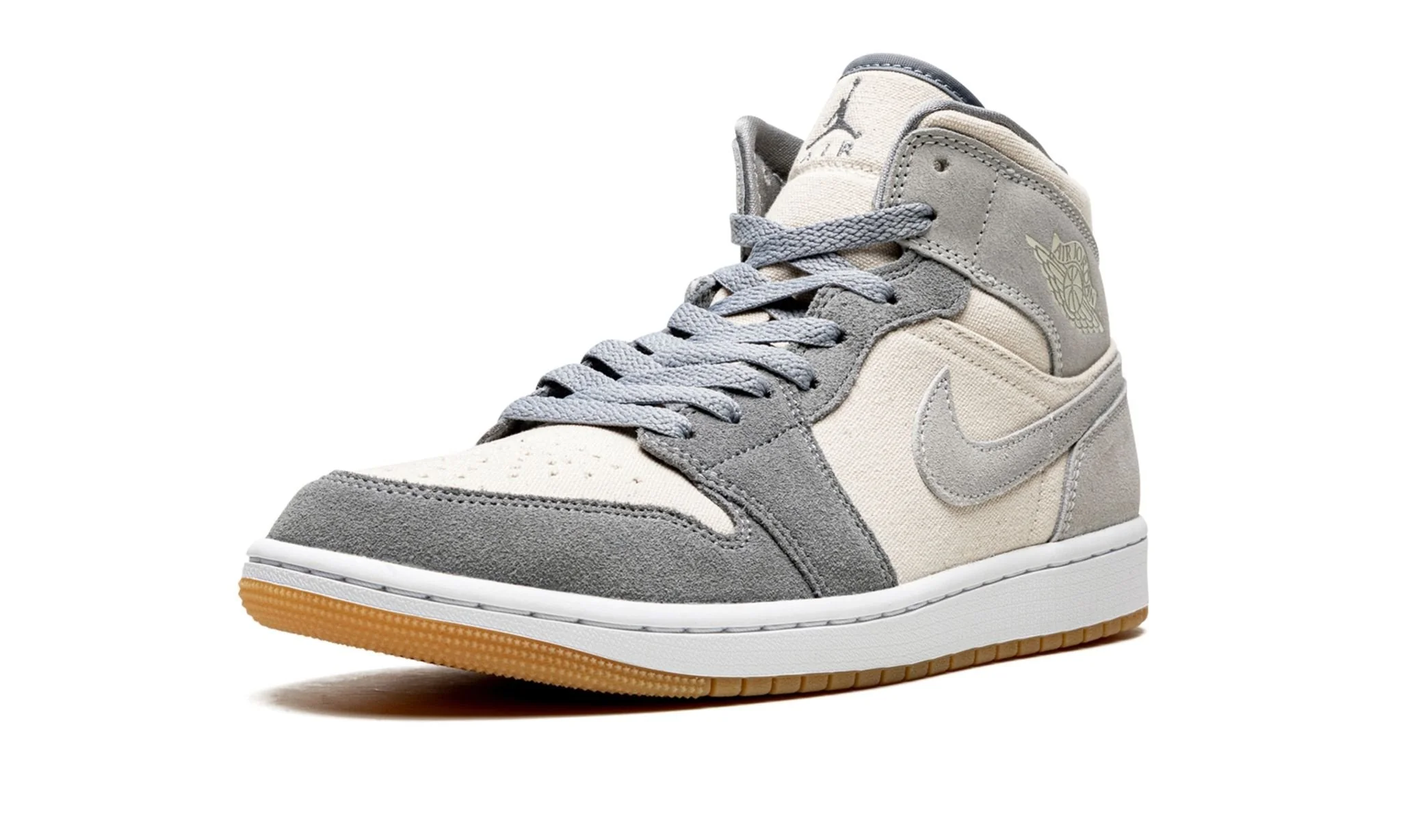 Jordan 1 Mid SE Coconut Milk Particle Grey - Image 4
