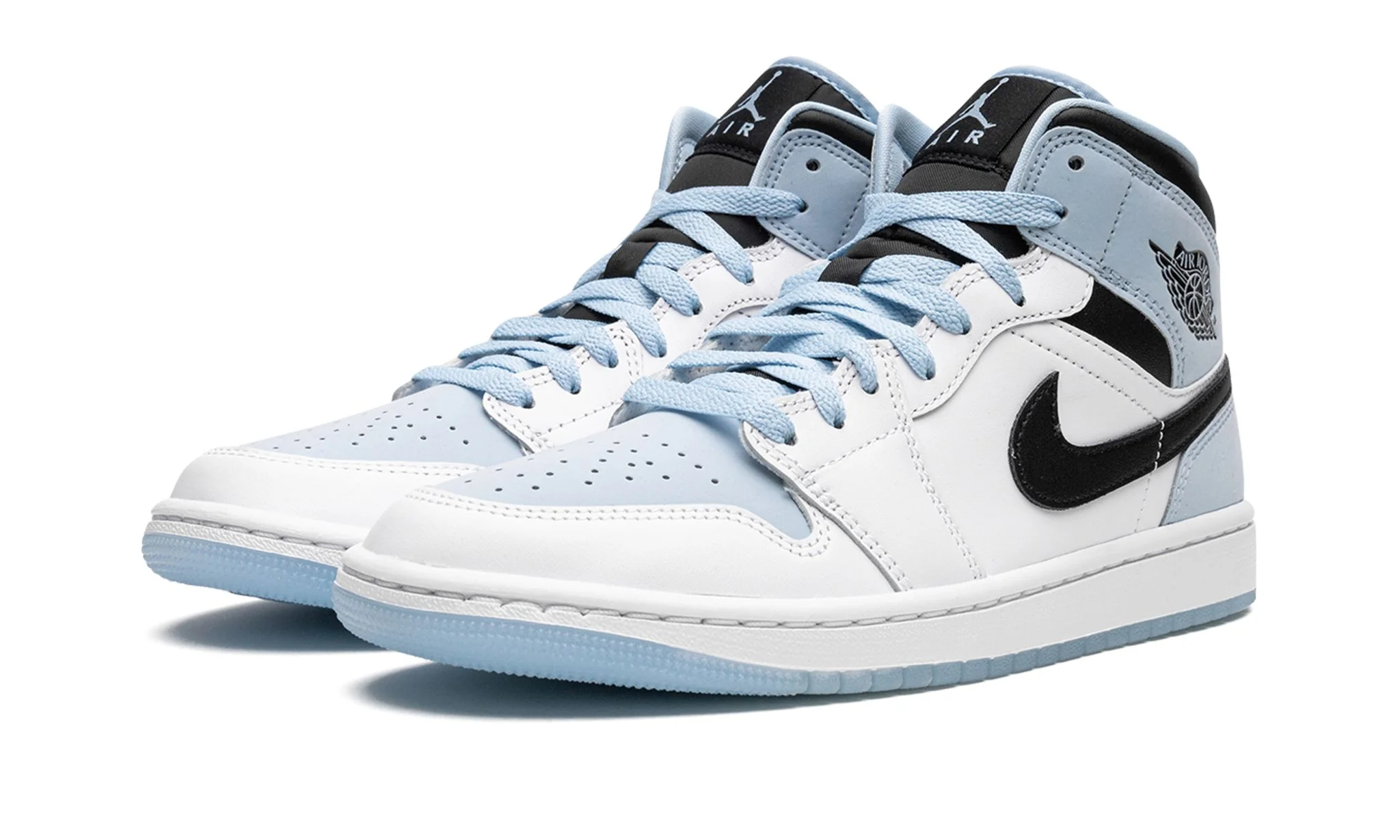 Jordan 1 Mid SE Ice Blue (2023) GS - Image 2