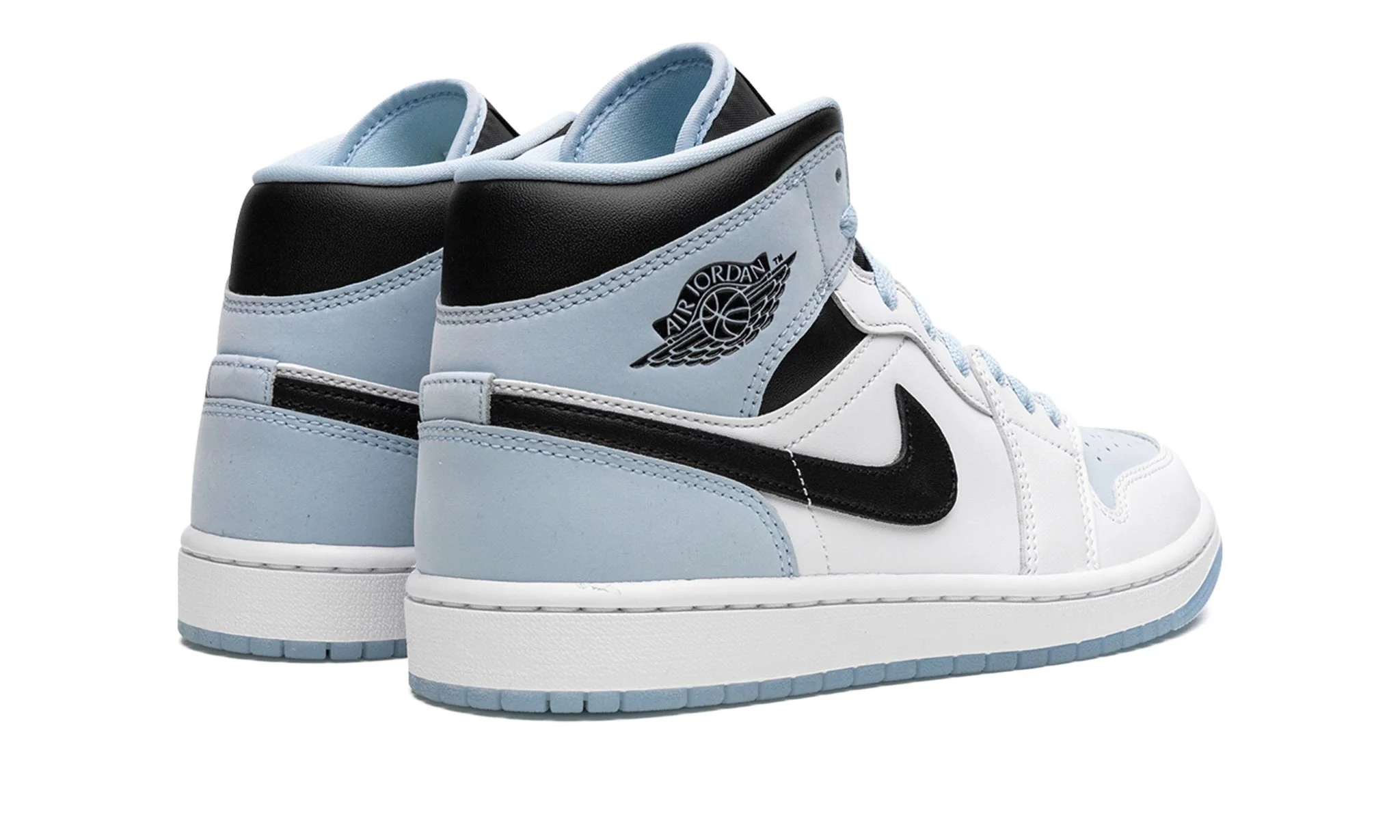 Jordan 1 Mid SE Ice Blue (2023) GS - Image 3