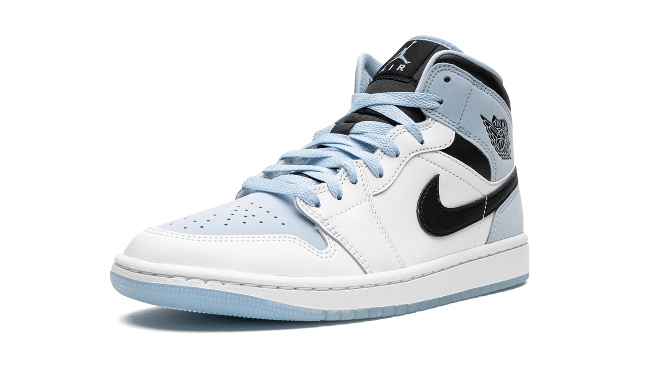Jordan 1 Mid SE Ice Blue (2023) GS - Image 4