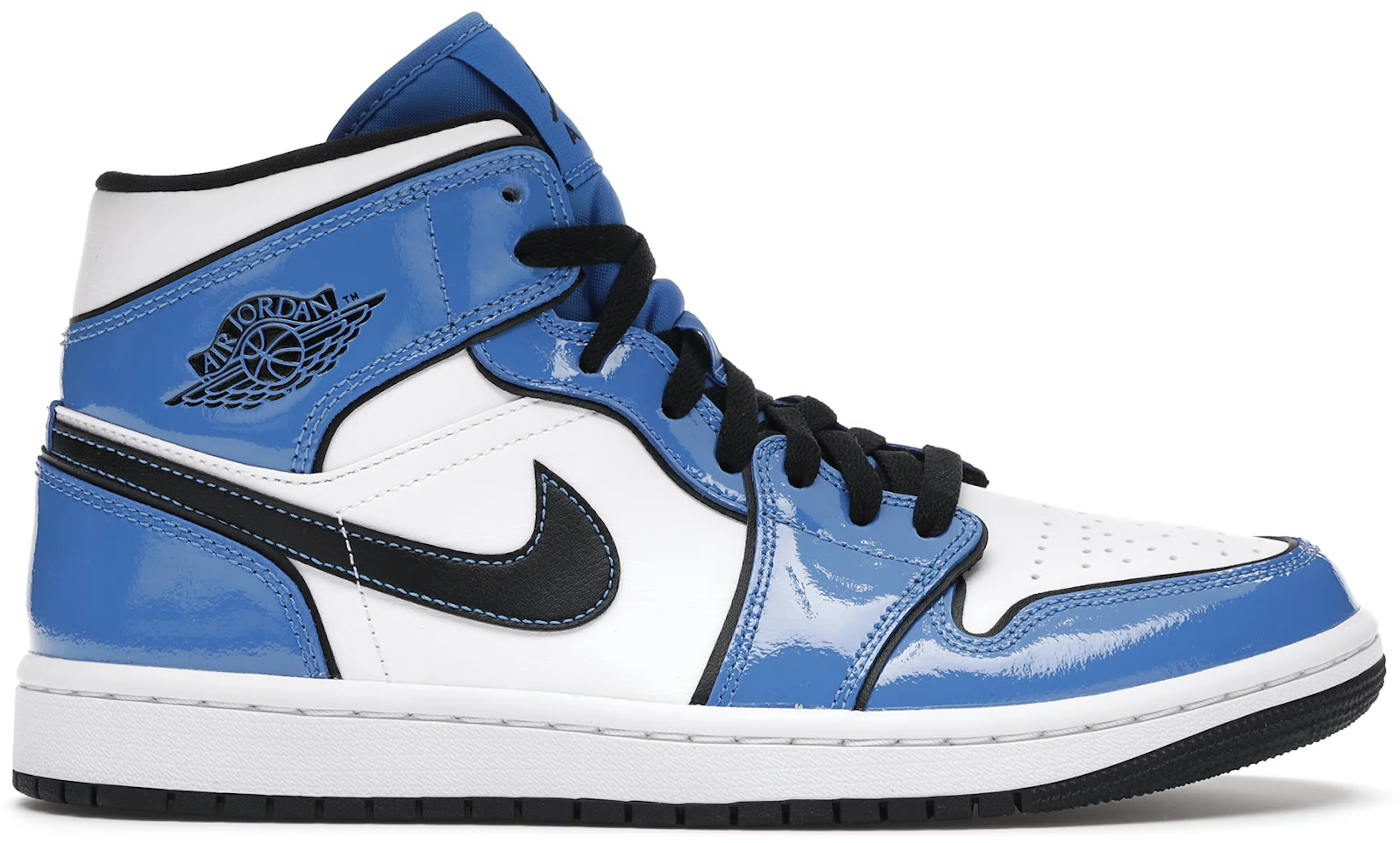 Jordan 1 Mid Signal Blue