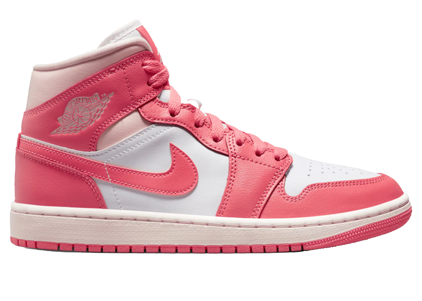 Jordan 1 Mid Strawberries and Cream (Women's)
