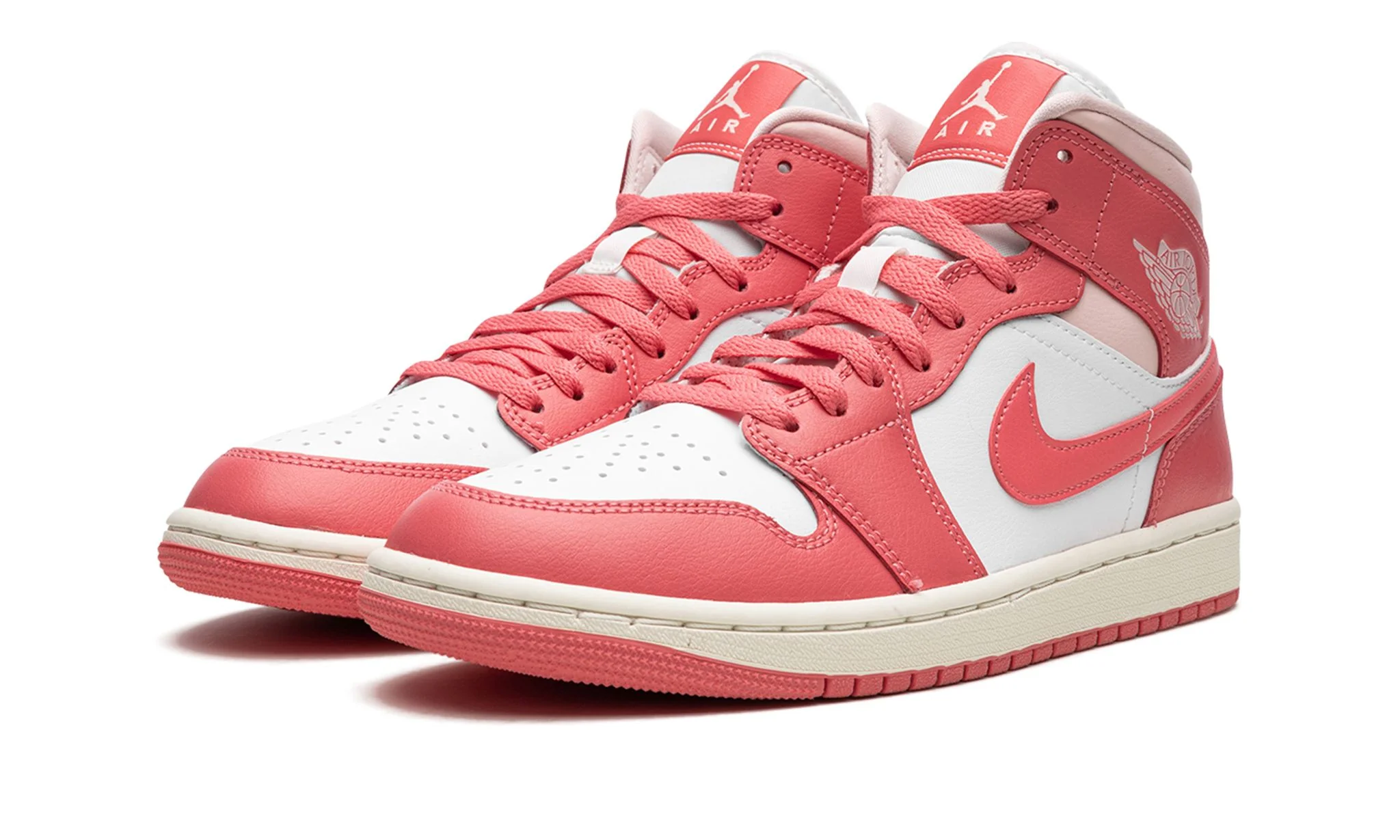 Jordan 1 Mid Strawberries and Cream (Women's) - Image 2
