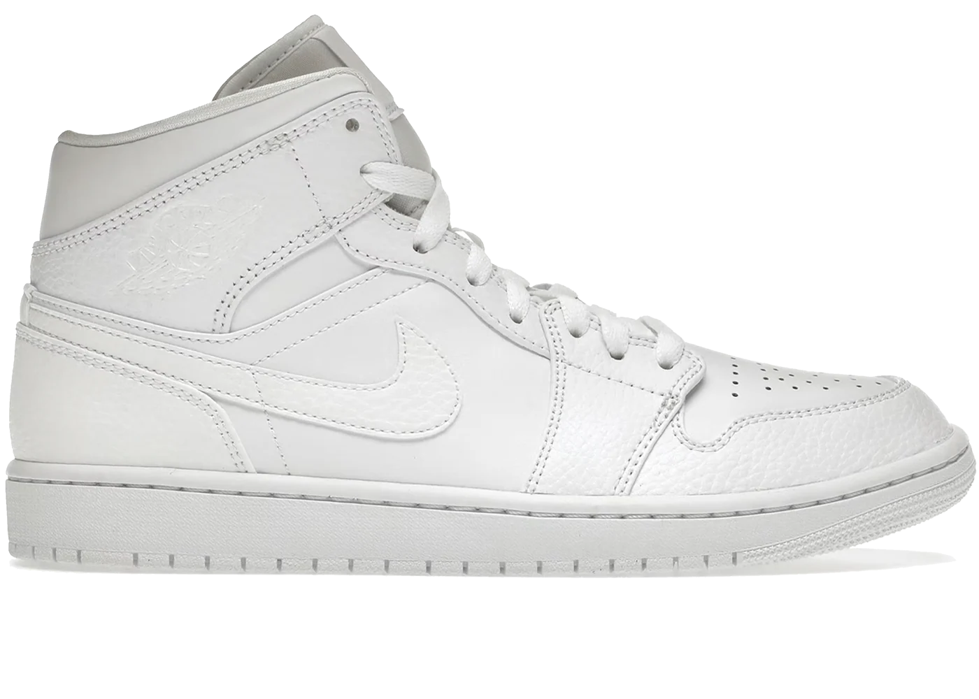 Jordan 1 Mid Triple White GS