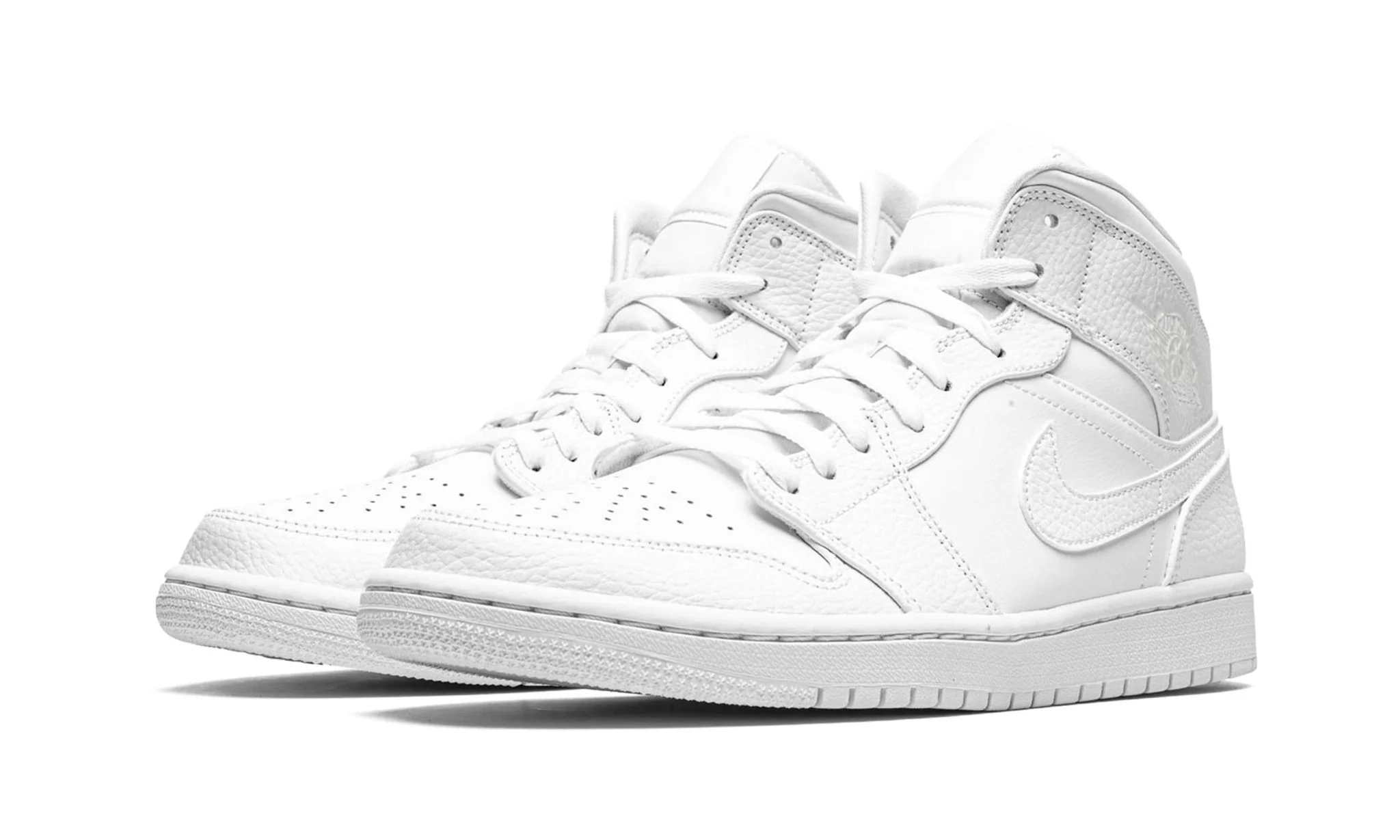 Jordan 1 Mid Triple White GS - Image 2