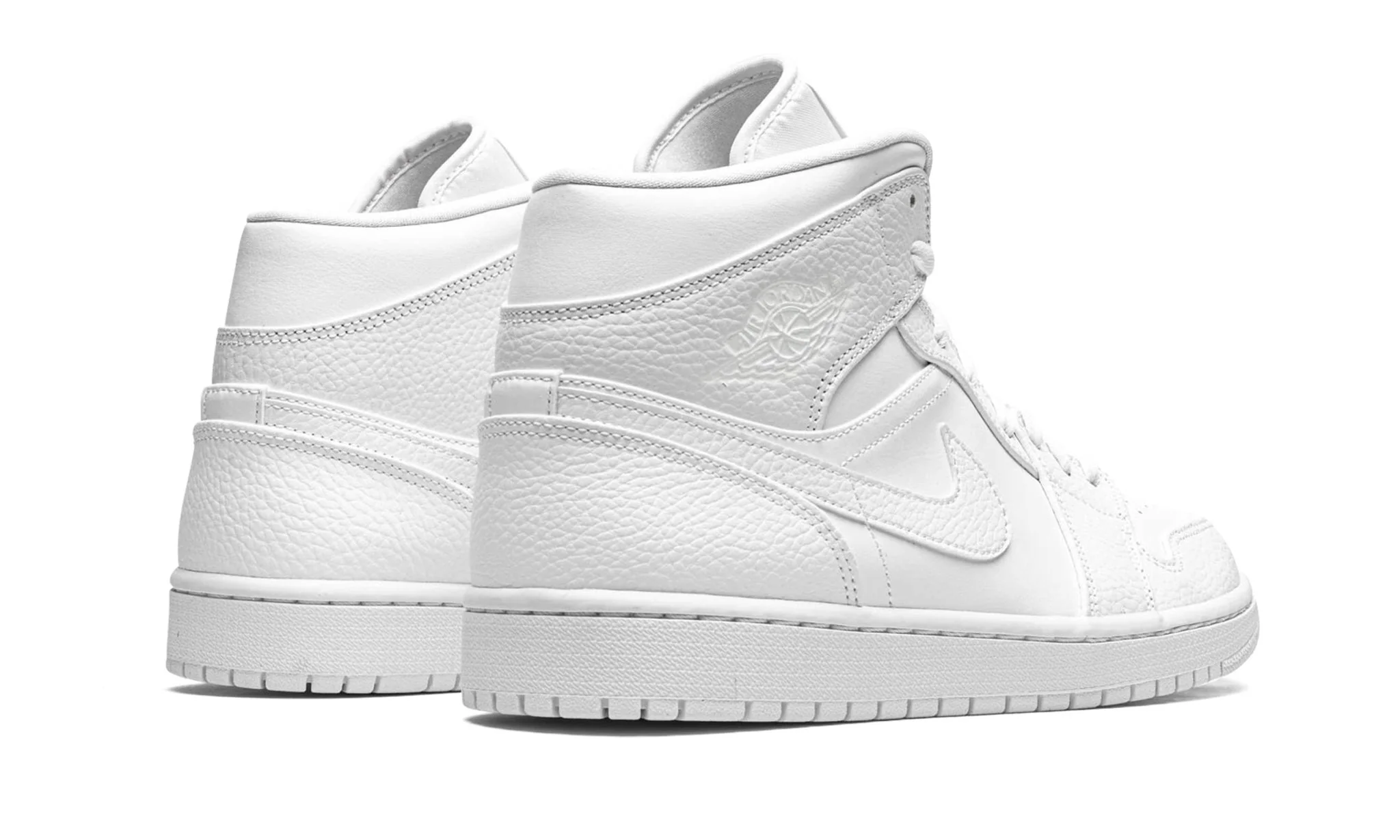 Jordan 1 Mid Triple White GS - Image 3