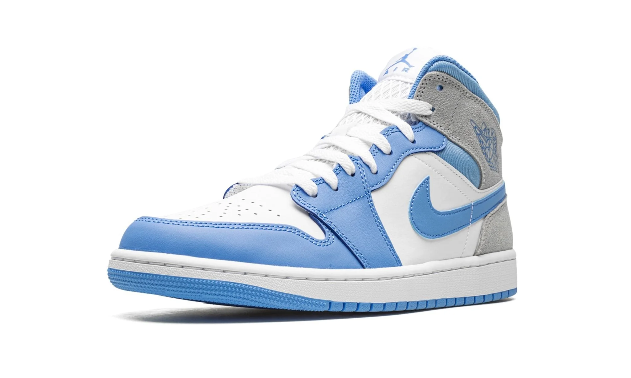 Jordan 1 Mid University Blue Grey - Image 4