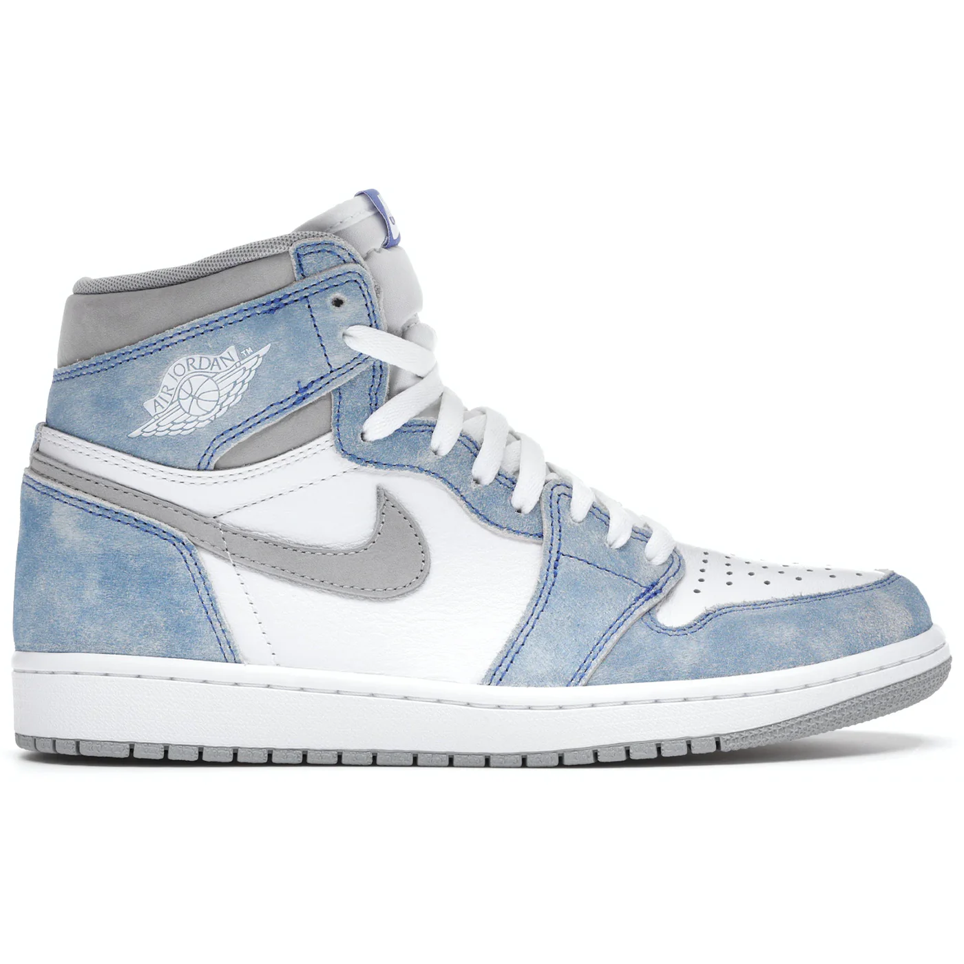 Jordan 1 Retro High Hyper Royal Smoke Grey GS