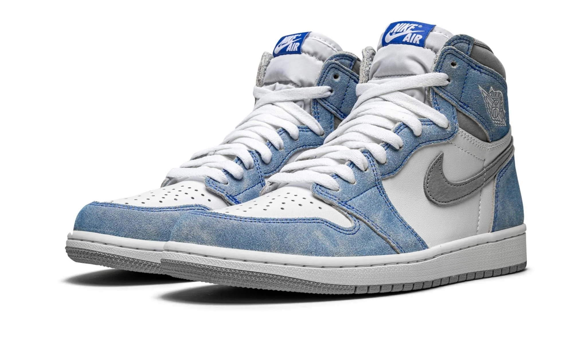 Jordan 1 Retro High Hyper Royal Smoke Grey GS - Image 2
