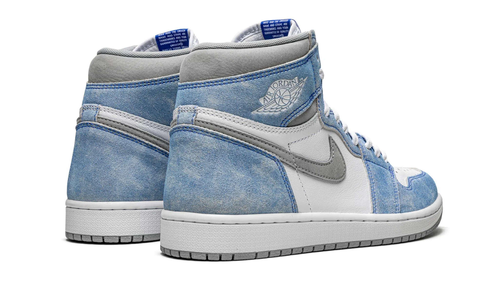 Jordan 1 Retro High Hyper Royal Smoke Grey GS - Image 3