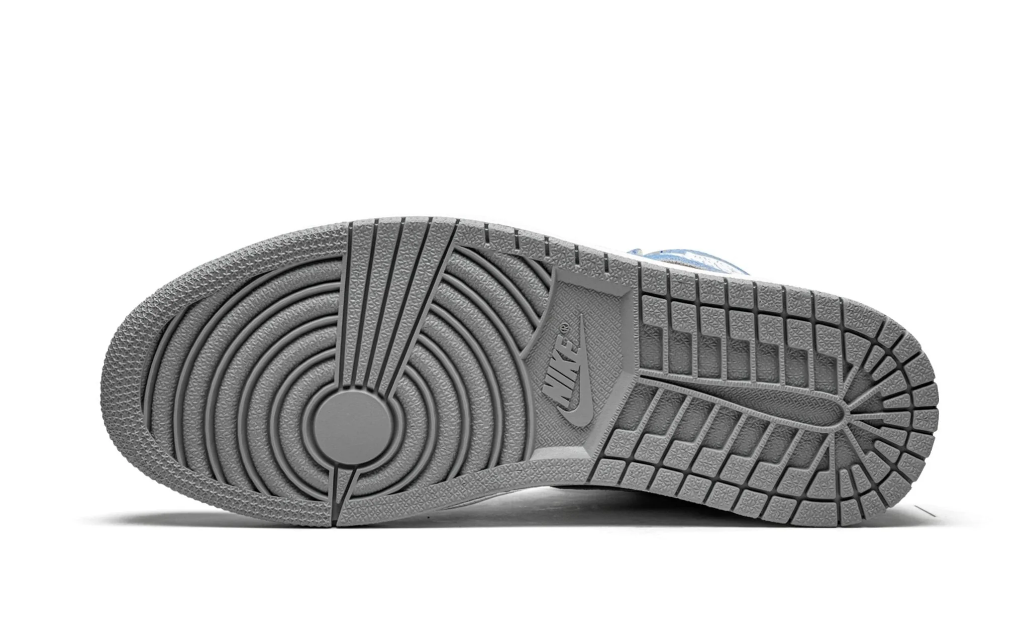 Jordan 1 Retro High Hyper Royal Smoke Grey GS - Image 5