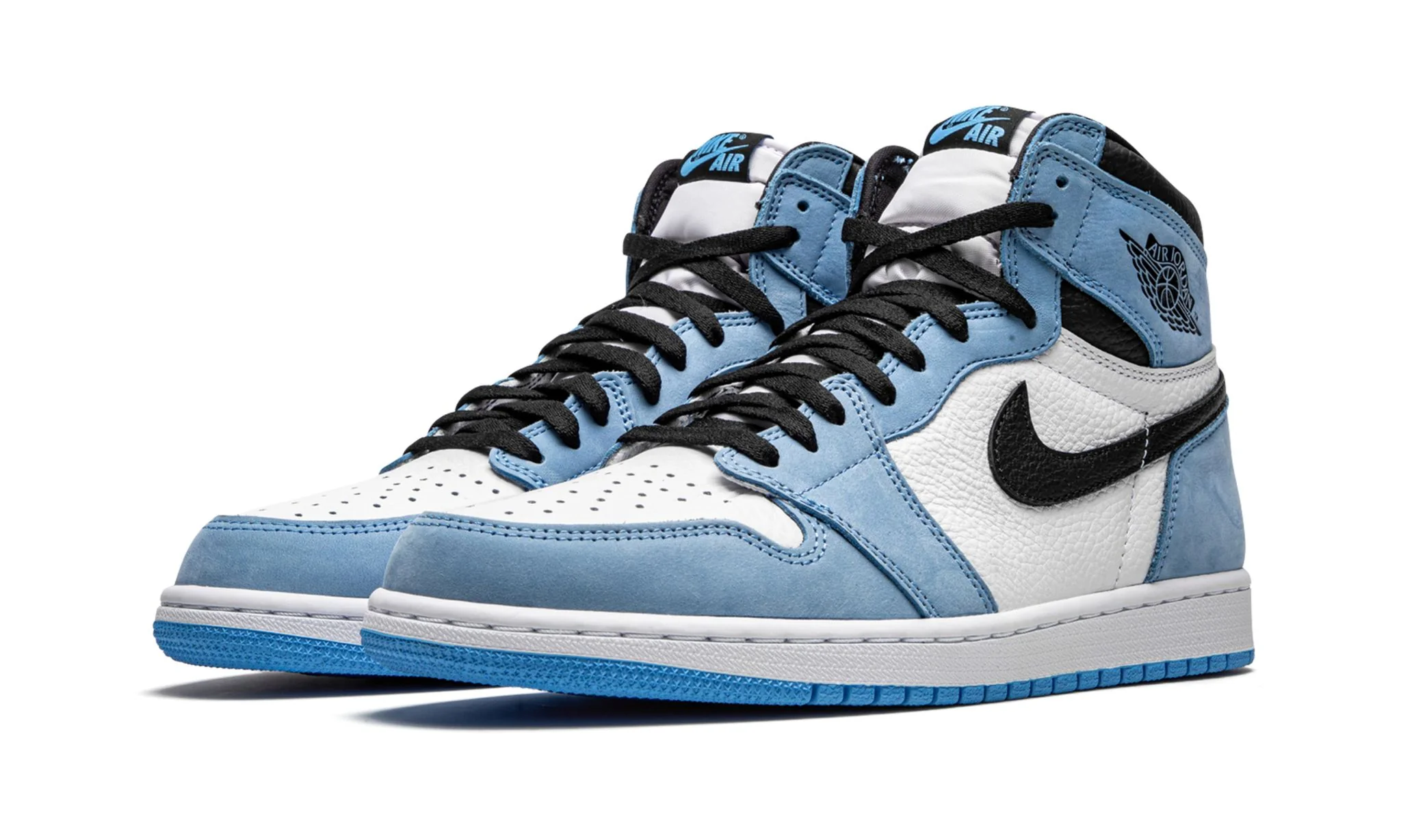 Jordan 1 Retro High White University Blue Black GS - Image 2