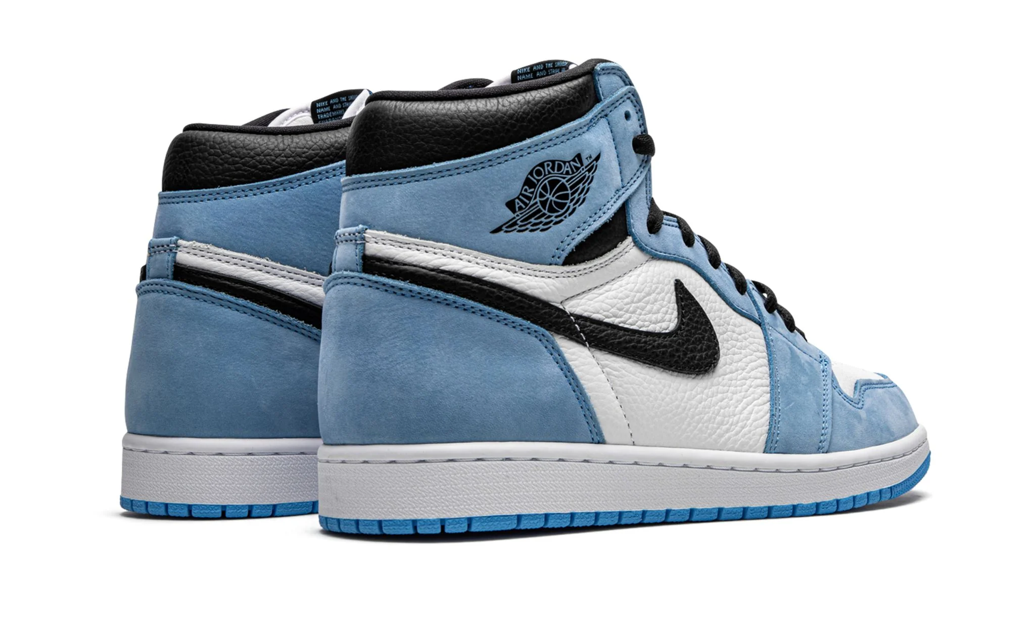 Jordan 1 Retro High White University Blue Black GS - Image 3