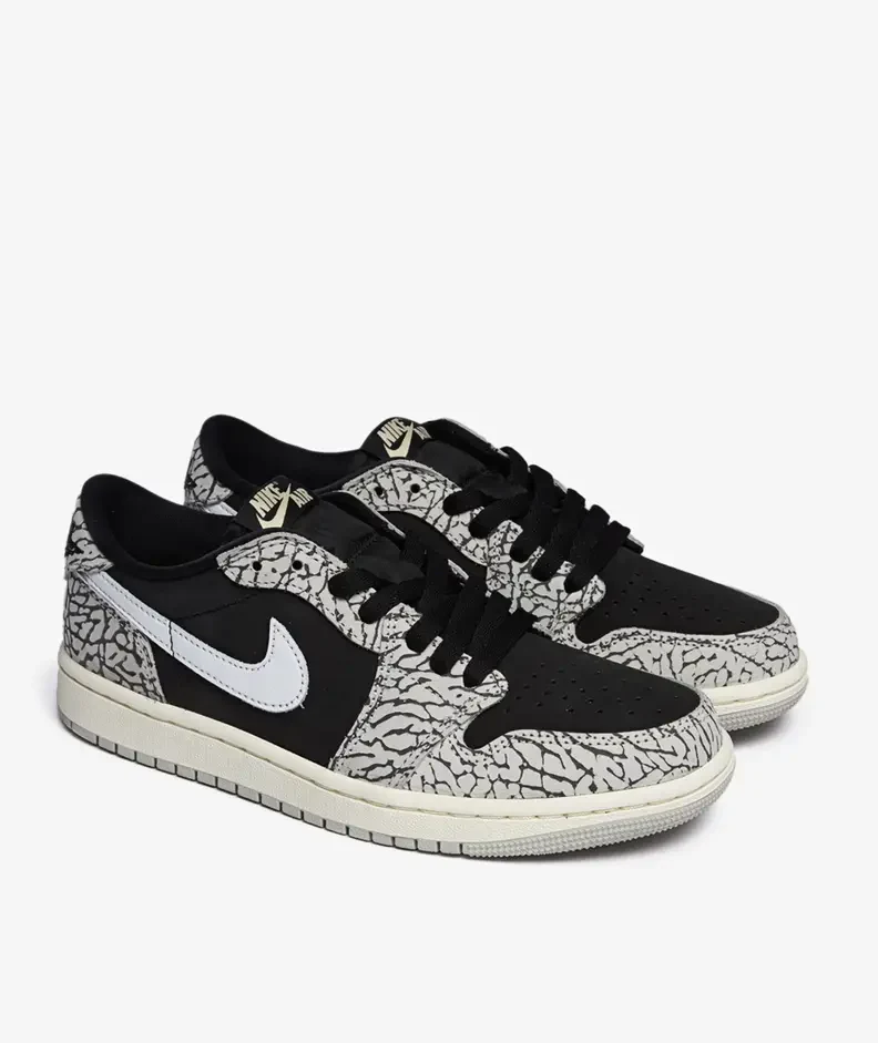 Jordan 1 Retro Low OG Black Cement - Image 2