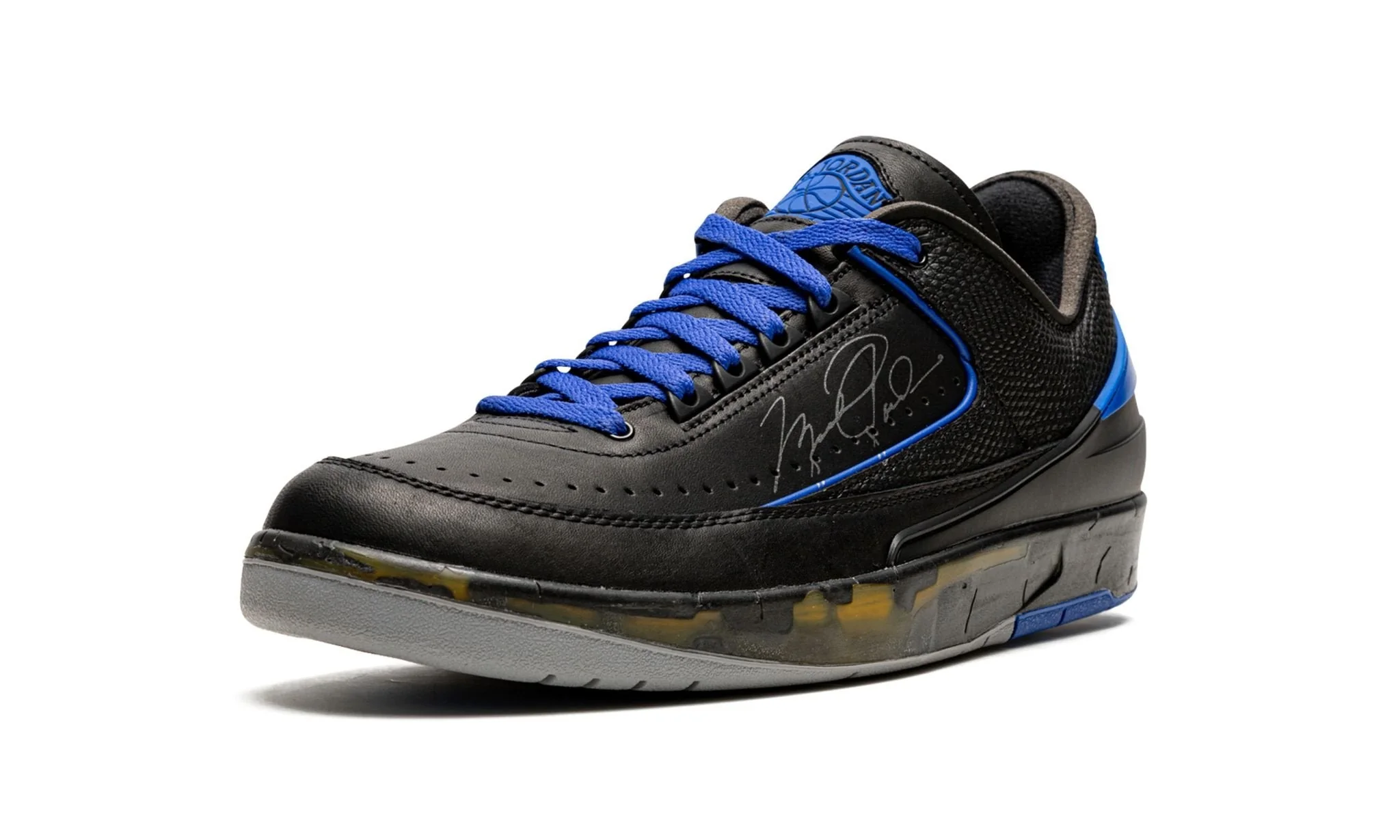 Jordan 2 Retro Low SP Off-White Black Blue - Image 4