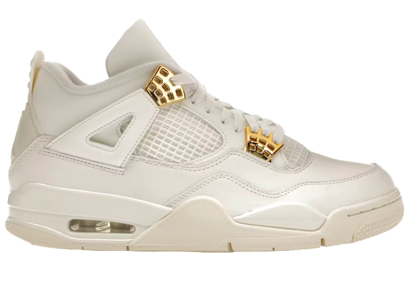 Jordan 4 Retro Metallic Gold (Women's)