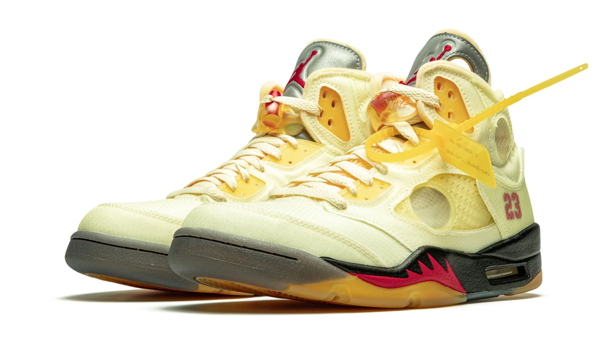Jordan 5 Retro Off-White Sail - Image 2