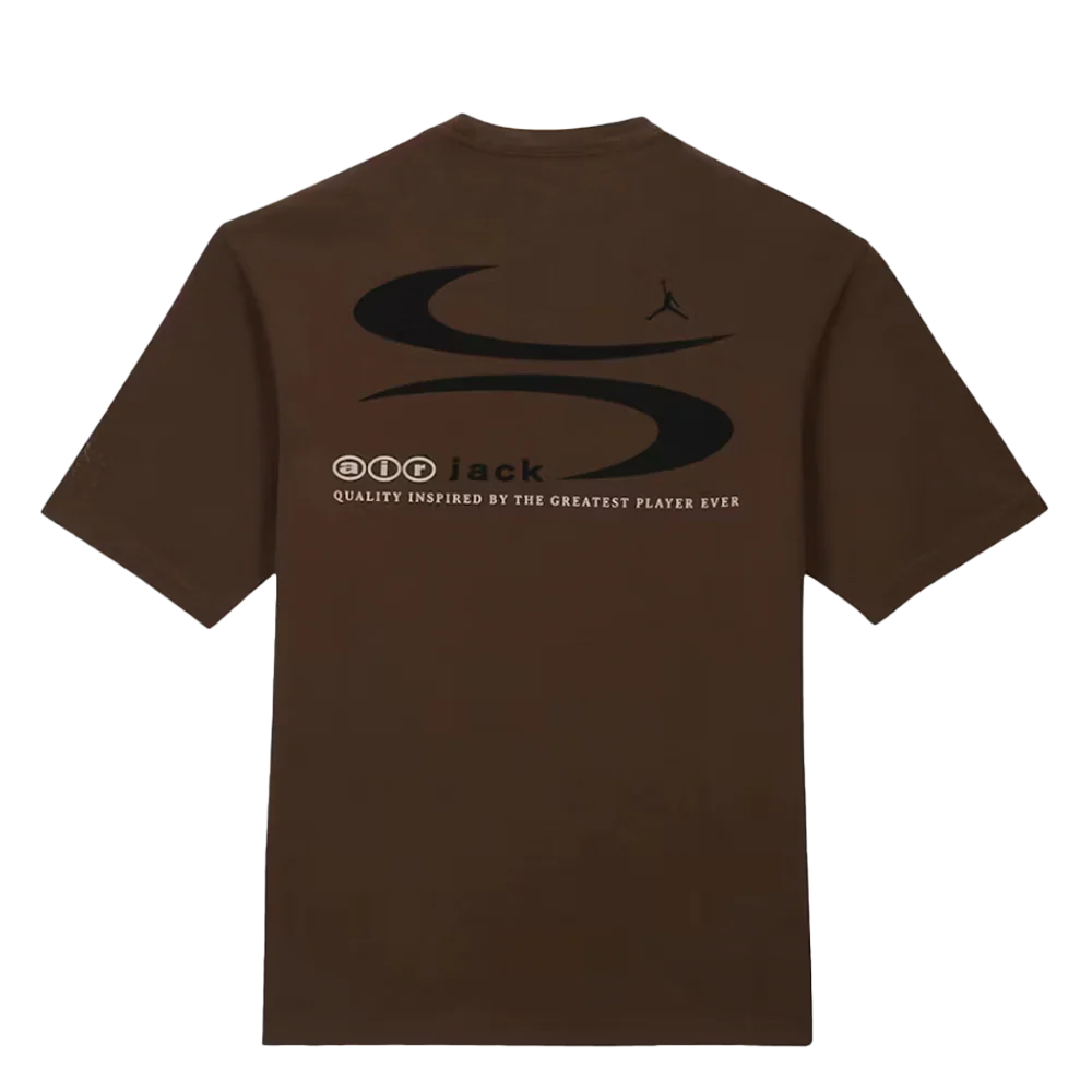 Jordan x Travis Scott T-shirt Brown - Image 2
