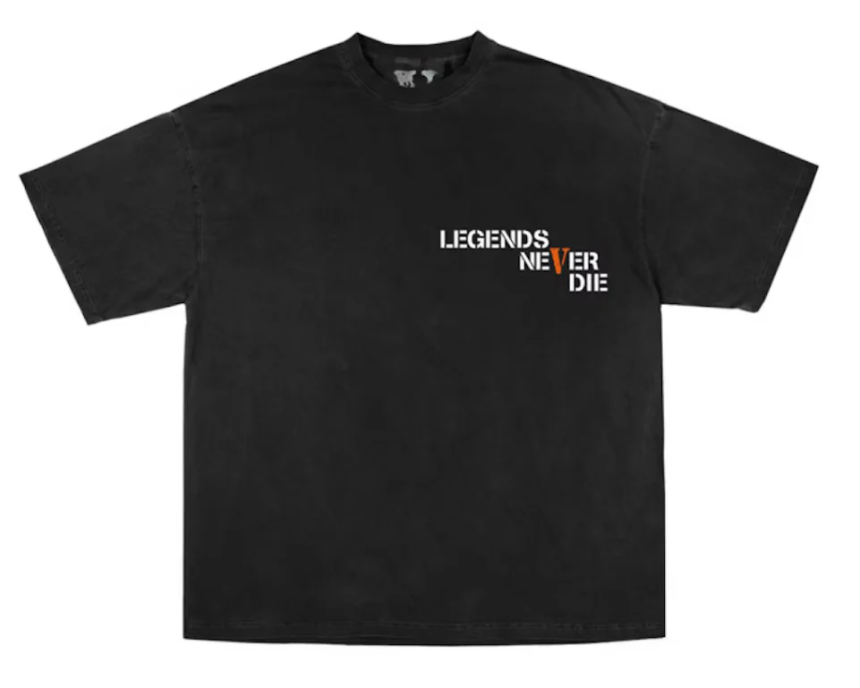 Vlone 999 x Juice Wrld T-shirt Black - Image 2