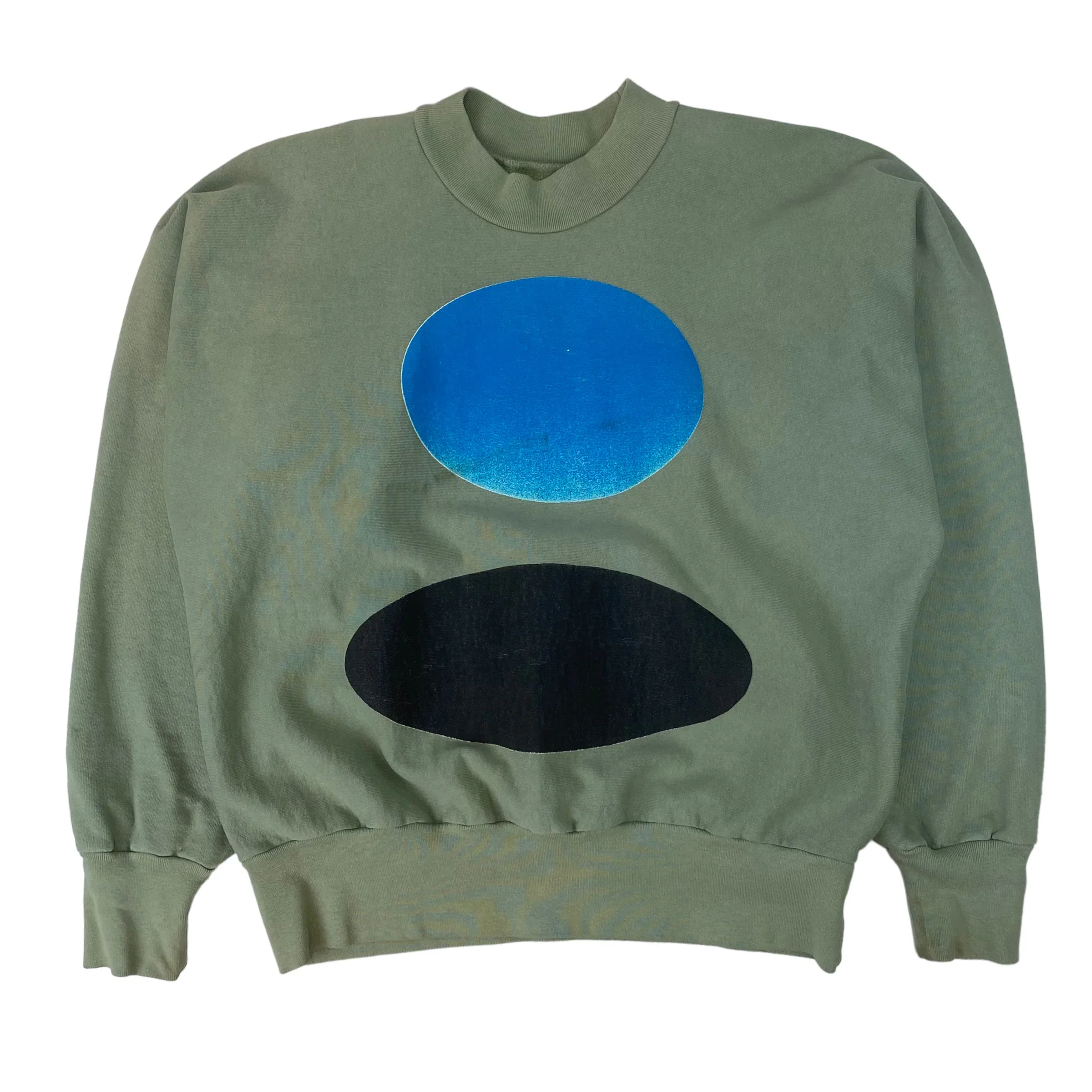 Kanye West x CPFM 'Jesus is King' Crewneck Green - Image 2
