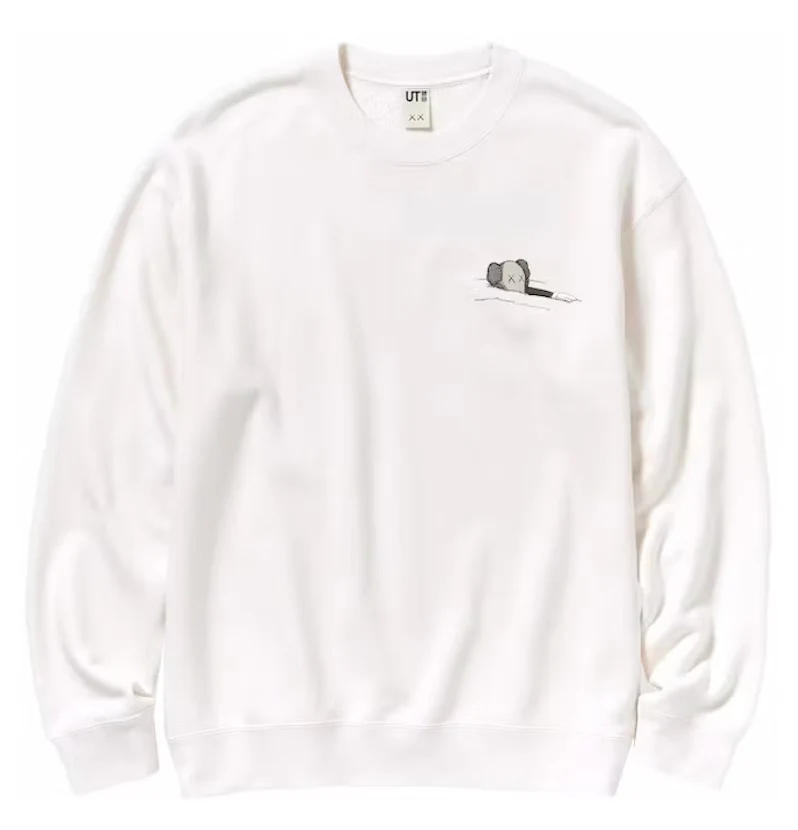 KAWS x Uniqlo Longsleeve Sweatshirt Off White