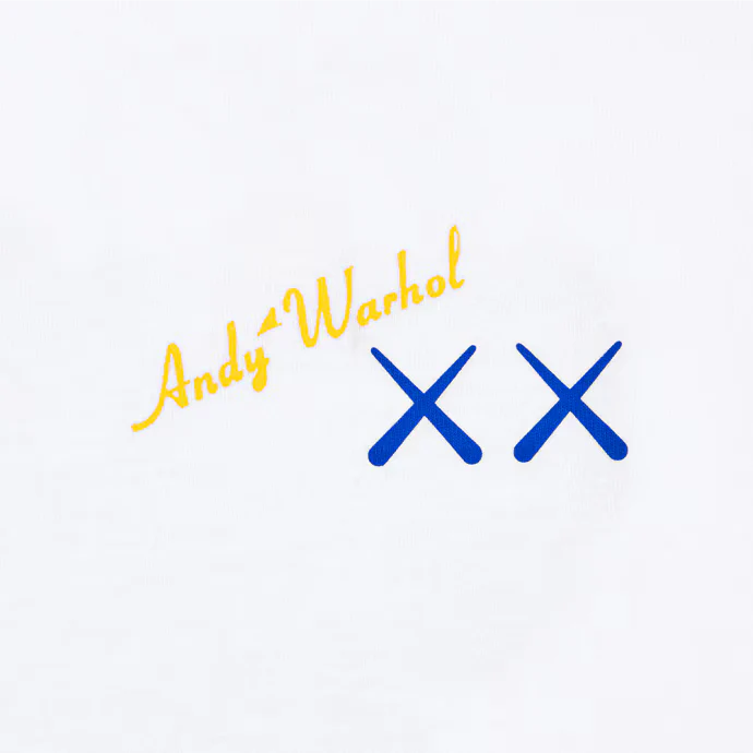 KAWS x Uniqlo Warhol UT Graphic T-shirt White - Image 4