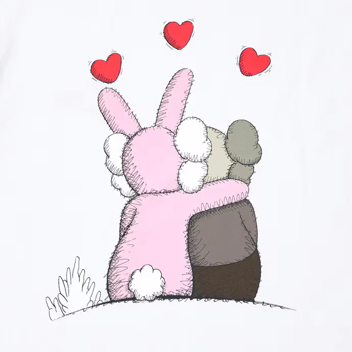 KAWS x Uniqlo Warhol UT Graphic T-shirt White - Image 3