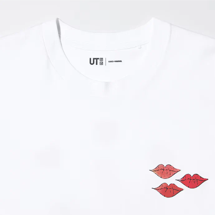 KAWS x Uniqlo Warhol UT Graphic T-shirt White - Image 5