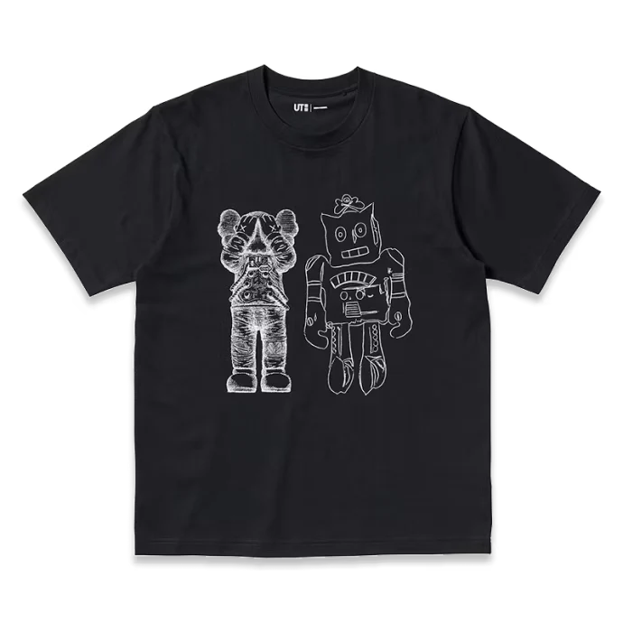 KAWS x Uniqlo Warhol UT Graphic T-shirt Black