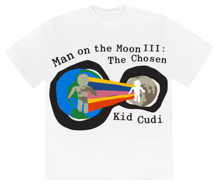 Kid Cudi CPFM For MOTM III Heaven on Earth T-shirt White