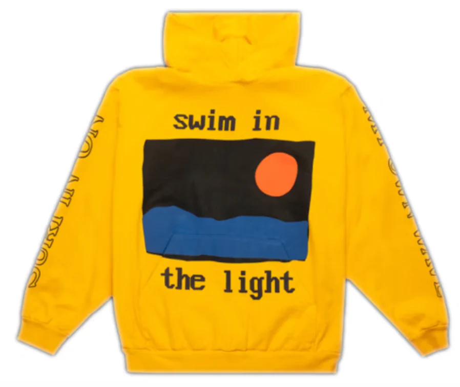 CPFM X Kid Cudi Swim In The Light Hoodie Yellow