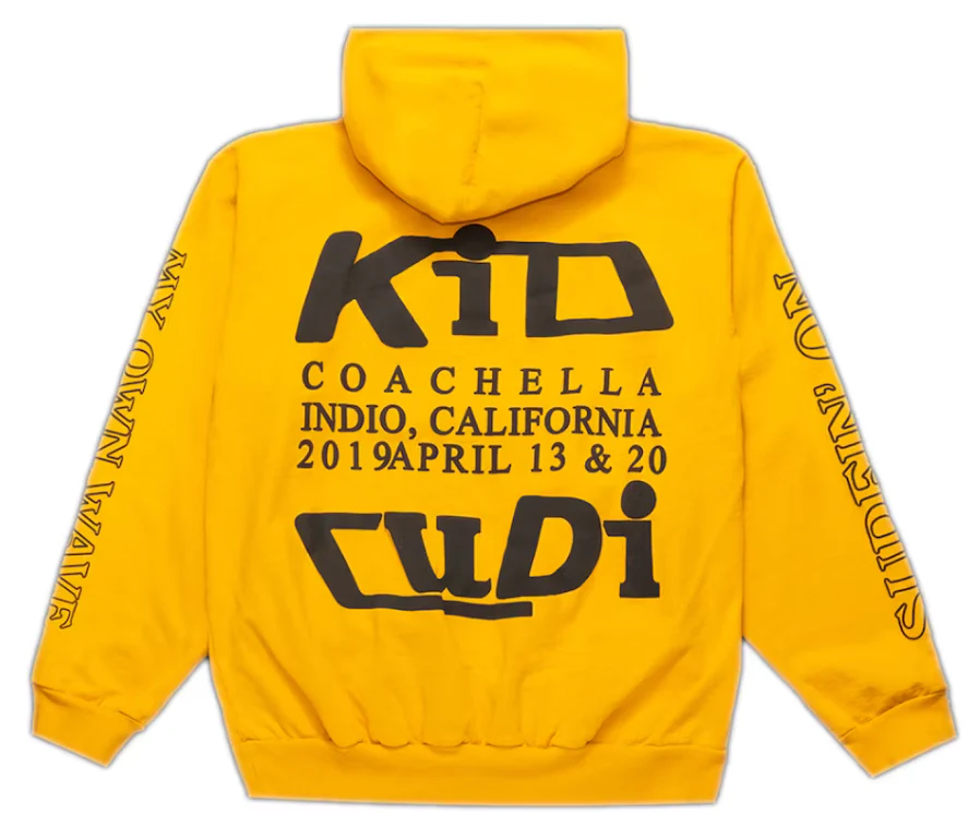 CPFM X Kid Cudi Swim In The Light Hoodie Yellow - Image 2