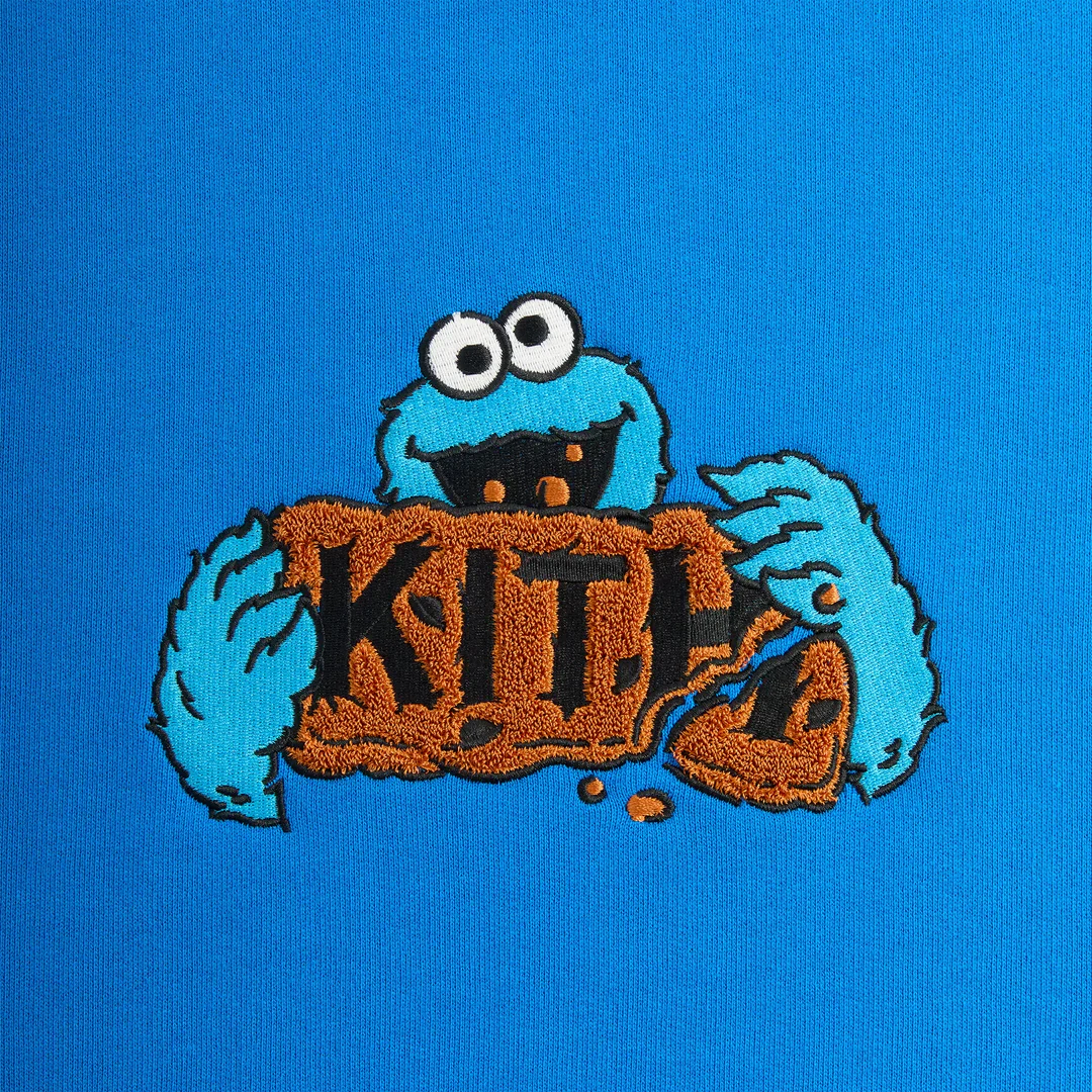 Kith x Sesame Street Cookie Monster Nelson Crewneck Voyage - Image 3