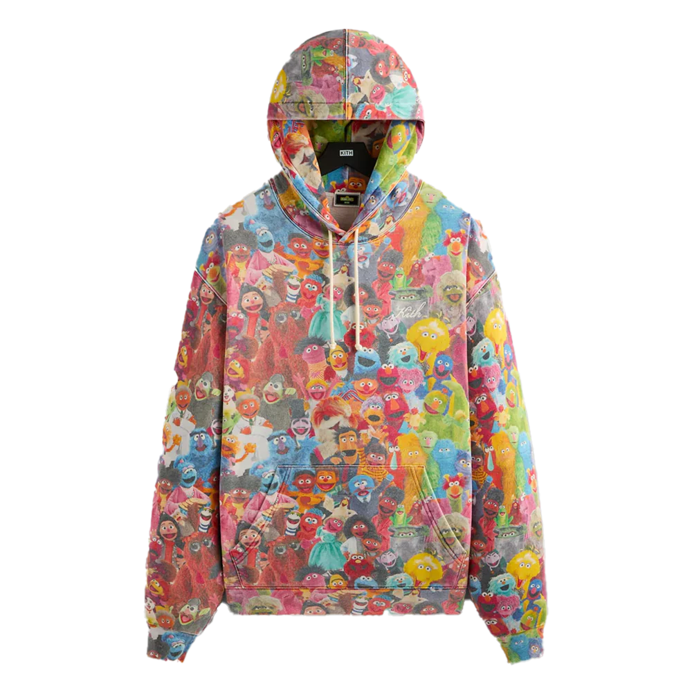 Kith x Sesame Street Family Williams III Hoodie Multi