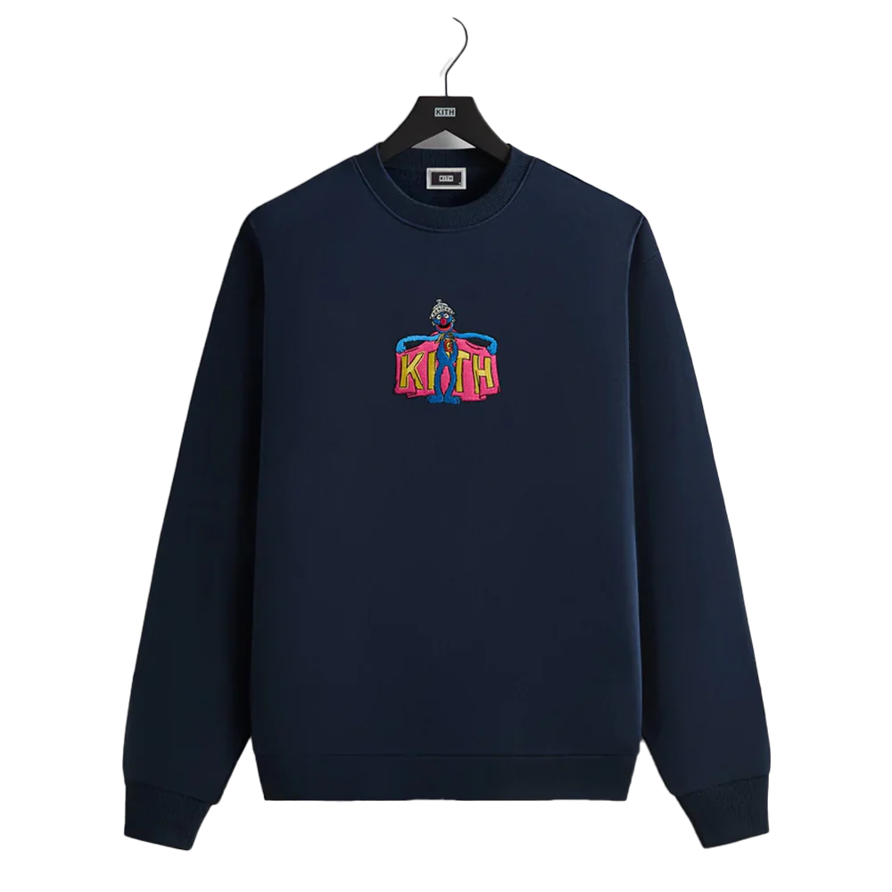 Kith x Sesame Street Super Grover Nelson Crewneck Nocturnal