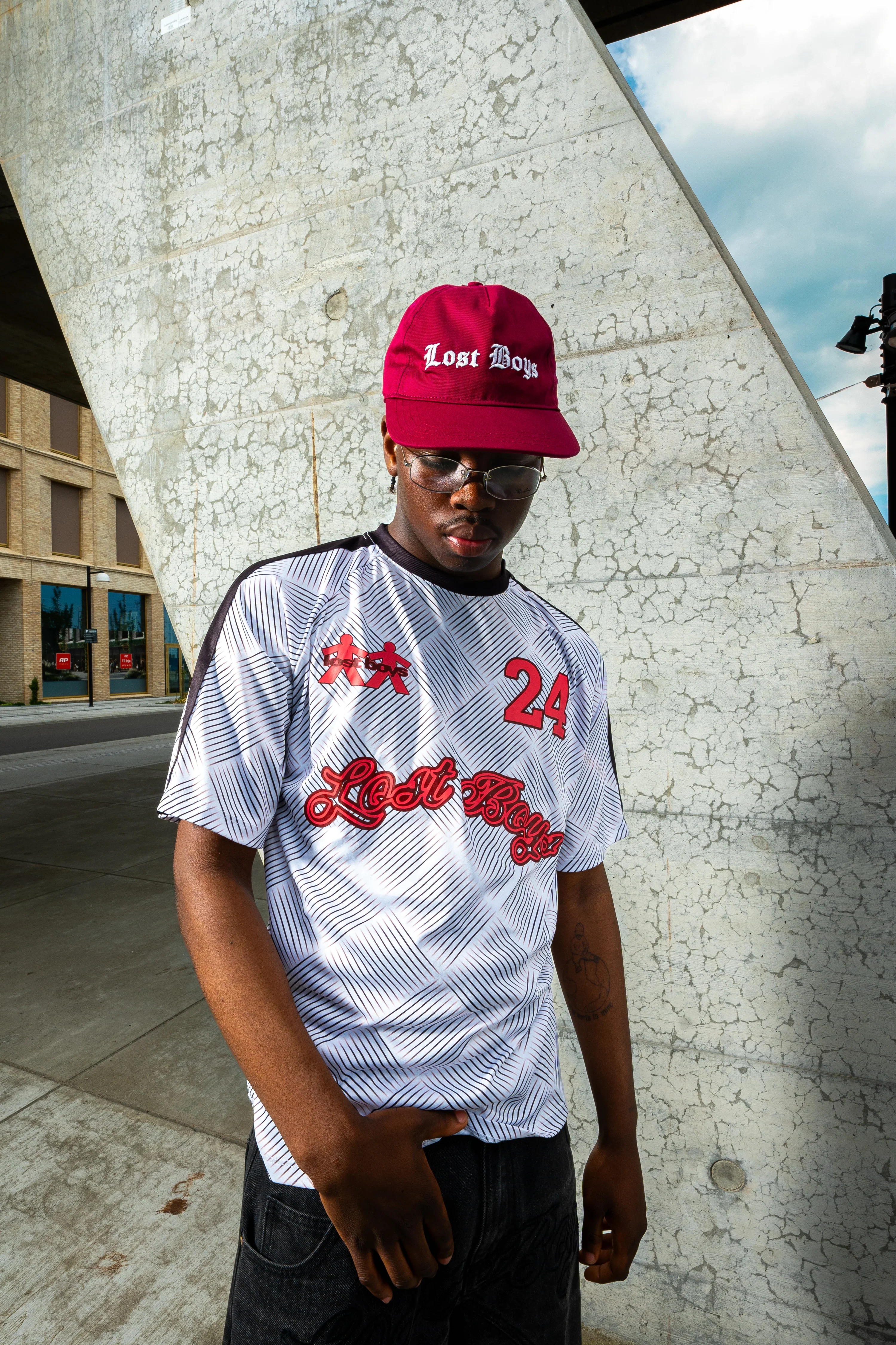 Lost Boys Cross Fade Jersey Red - Image 3