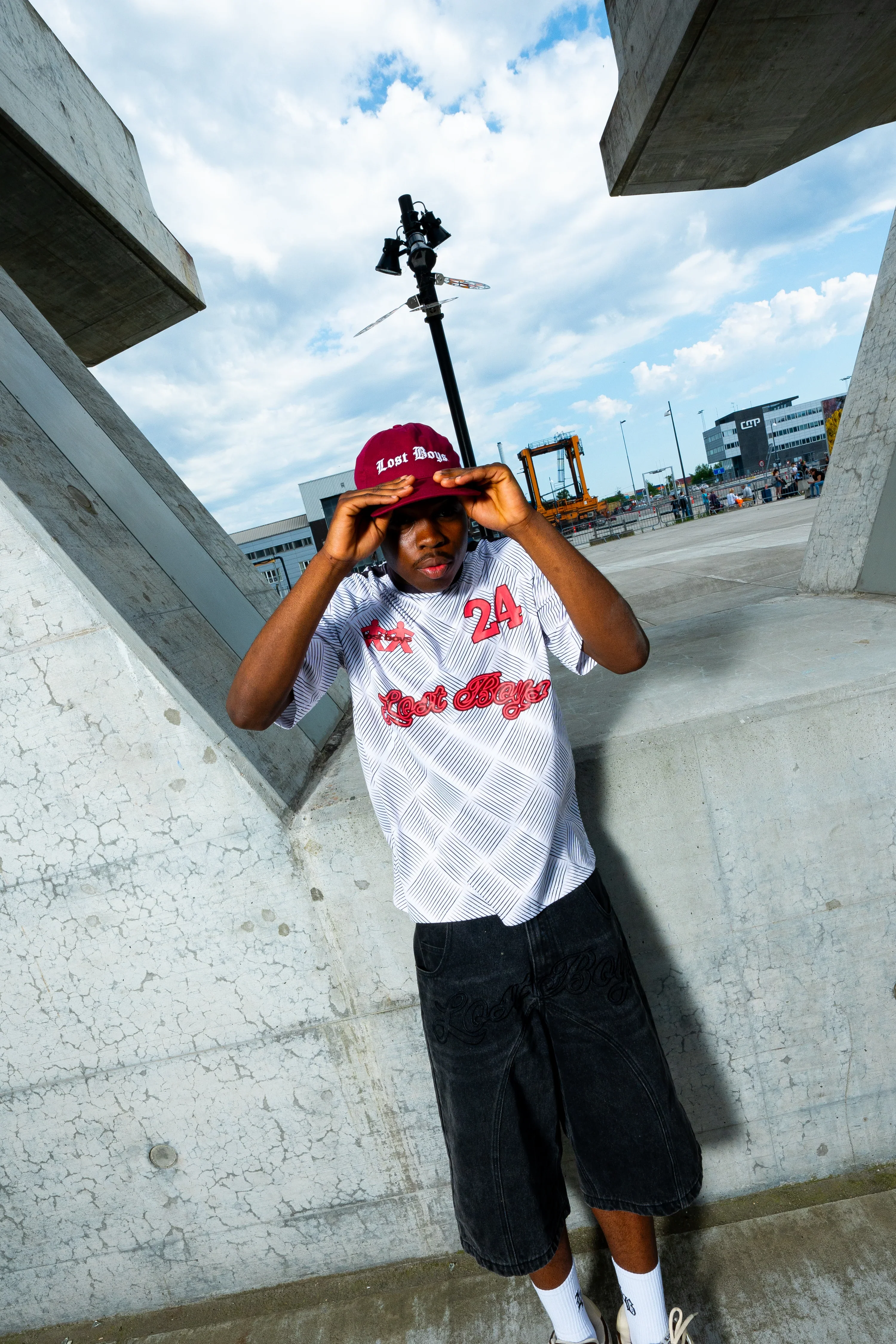 Lost Boys Cross Fade Jersey Red - Image 4