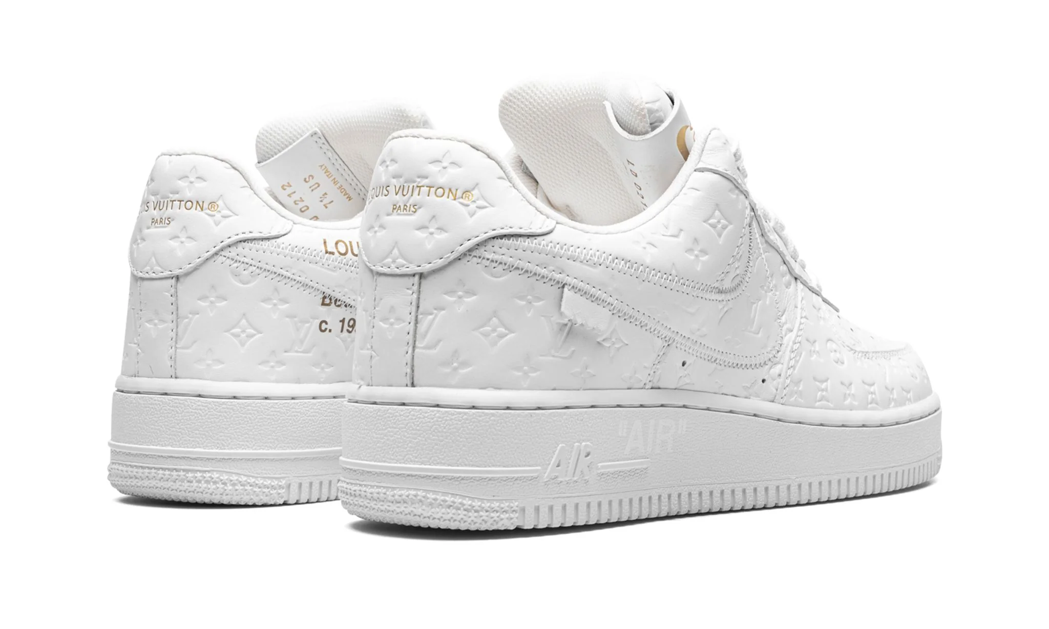 Louis Vuitton Nike Air Force 1 Low By Virgil Abloh White - Image 3