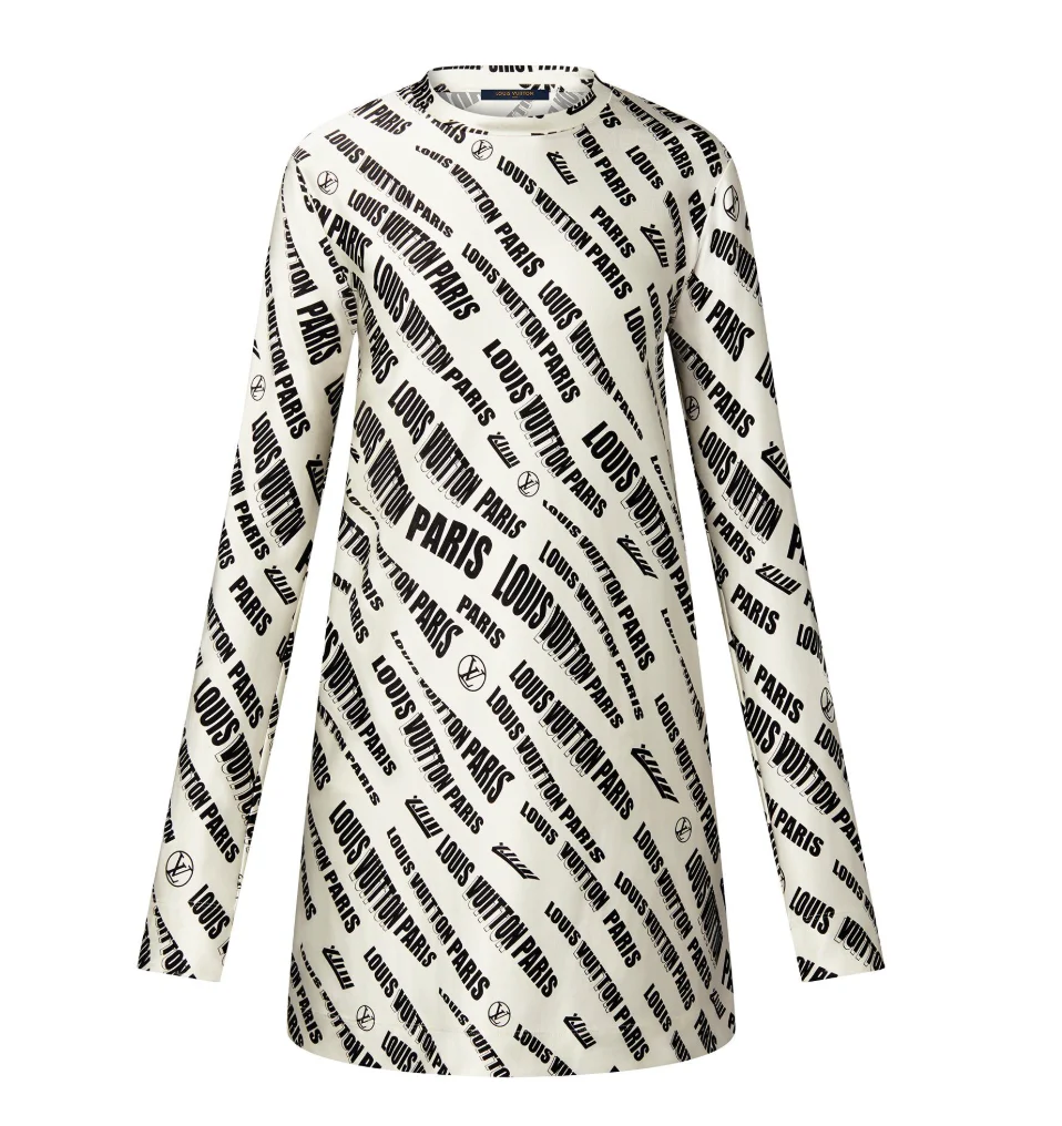 Louis Vuitton Slanted Signature Sporty Mini Dress
