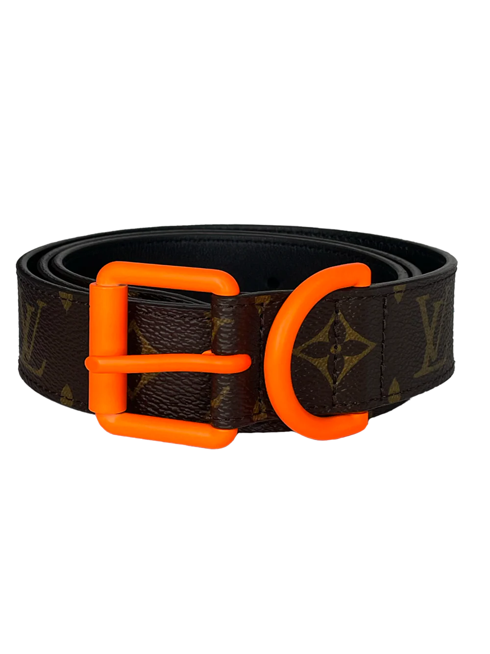 LV Virgil Abloh Orange Belt 90/36