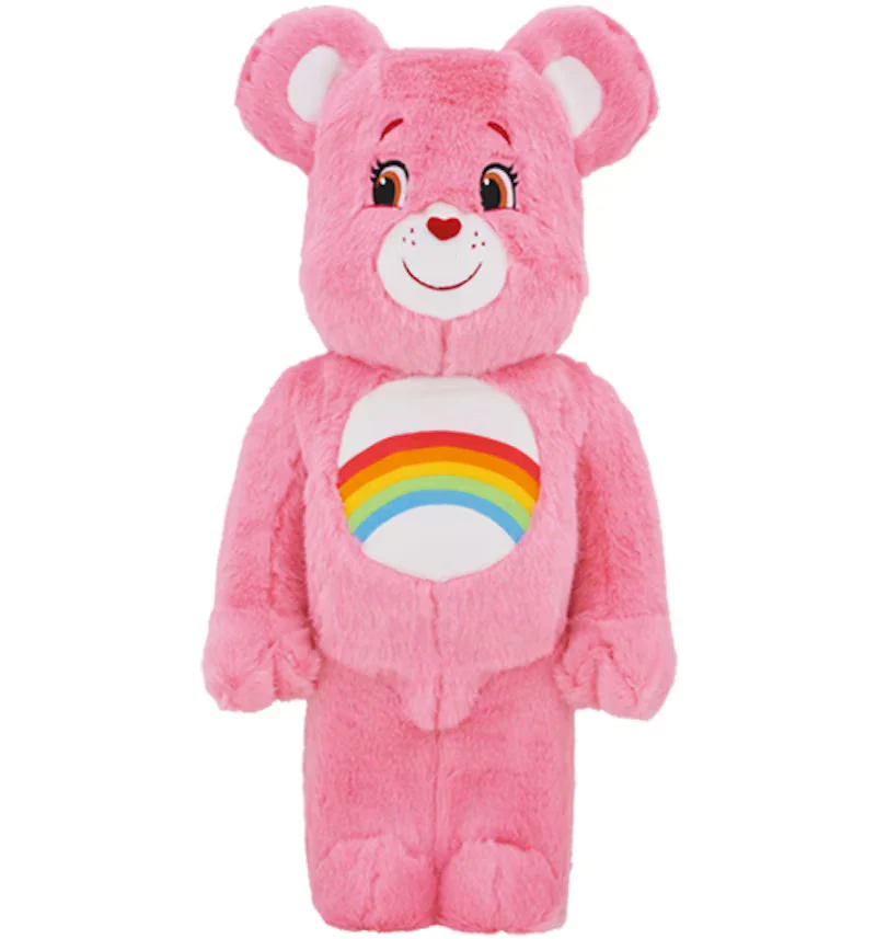 Medicom Toy Bearbrick x Care Bears Cheer Bear Costume Ver. 400% Pink