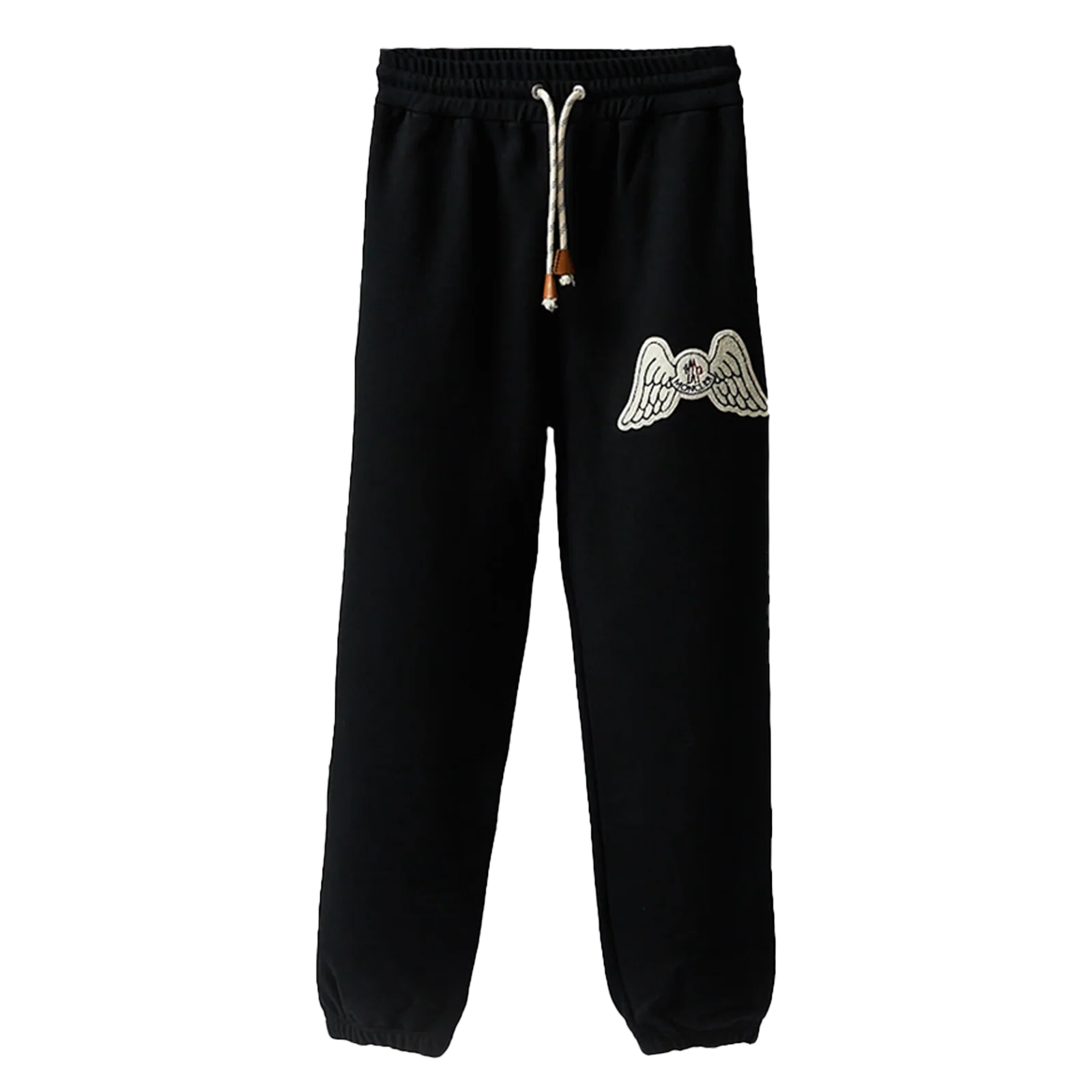 Moncler x Palm Angels Anels Wing Logo Sweatpants Black White