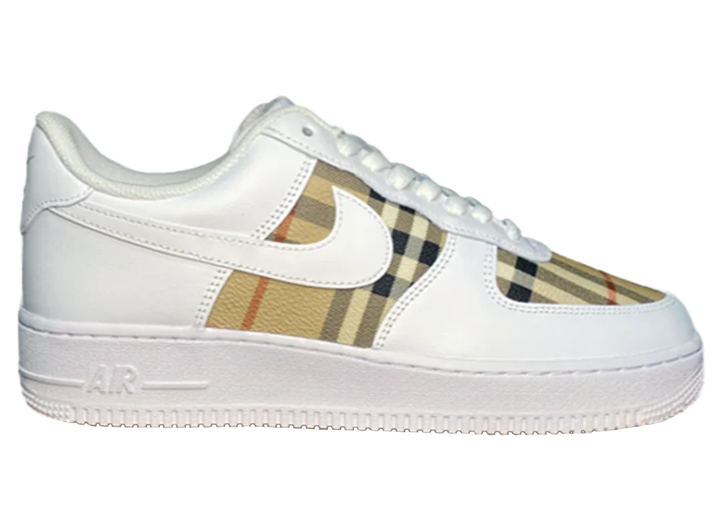 Nike Air Force 1 Burberry by Siji Studios