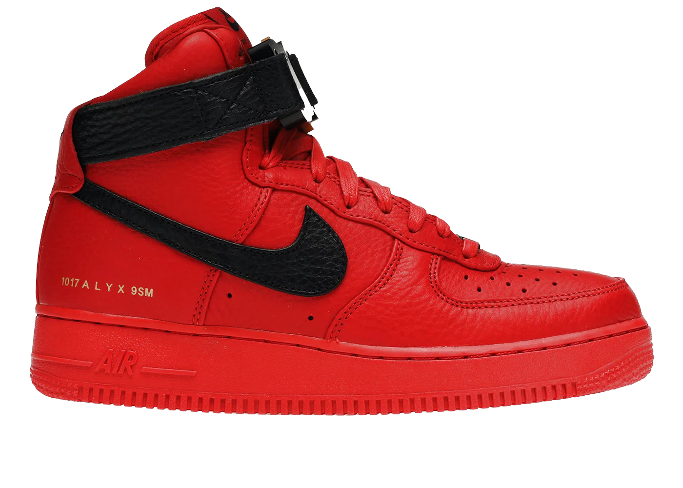 Nike Air Force 1 High 1017 ALYX 9SM Red Black