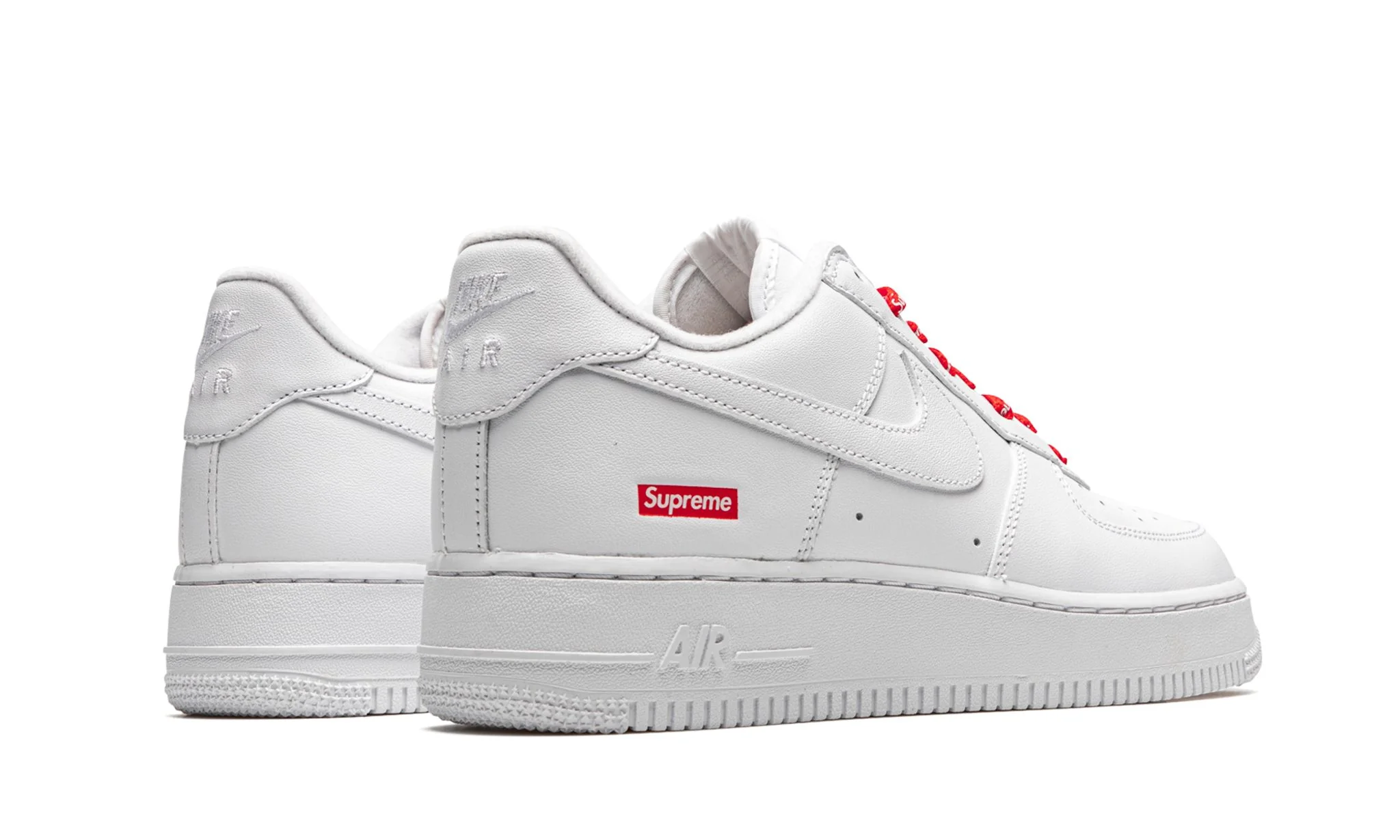 Nike Air Force 1 Low Supreme White - Image 3
