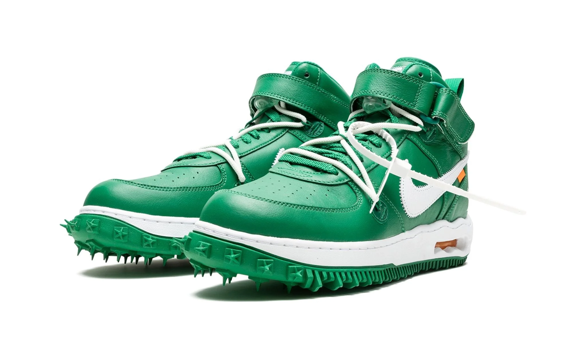 Nike Air Force 1 Mid Off-White Pine Green - Image 2