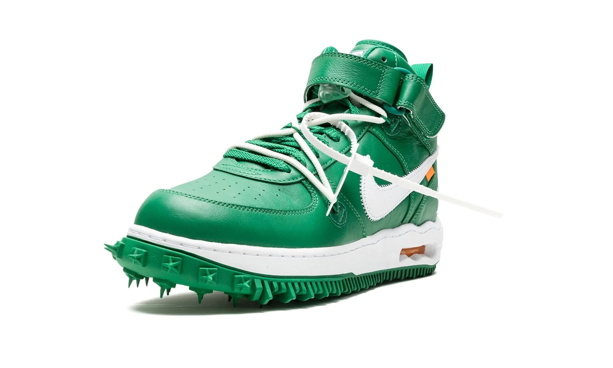 Nike Air Force 1 Mid Off-White Pine Green - Image 4