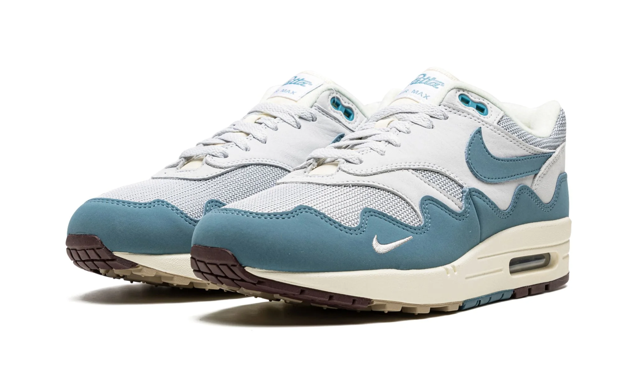 Nike Air Max 1 Patta Waves Noise Aqua (with Bracelet) - Image 2