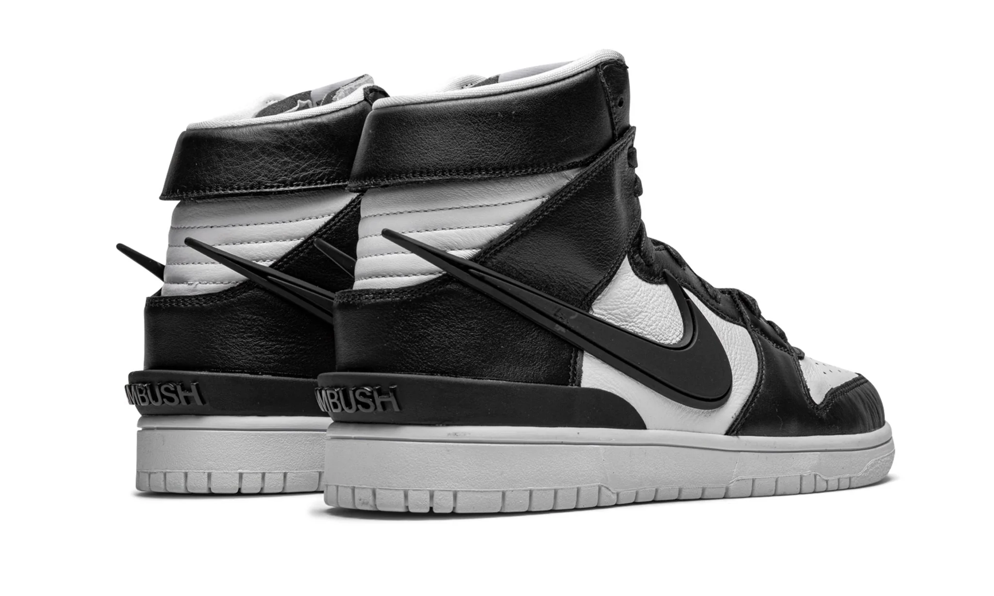 Nike Dunk High Ambush Black White - Image 3